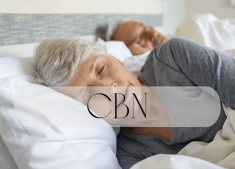 senior couple sleeping in bed cbn